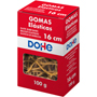 DOHE GOMAS ELASTICAS CAJA 100G 16cm x 2mm 16371